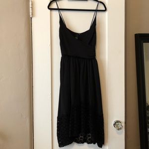 NEW Tt Collection/Tt Beach Silk Dress Black Size S